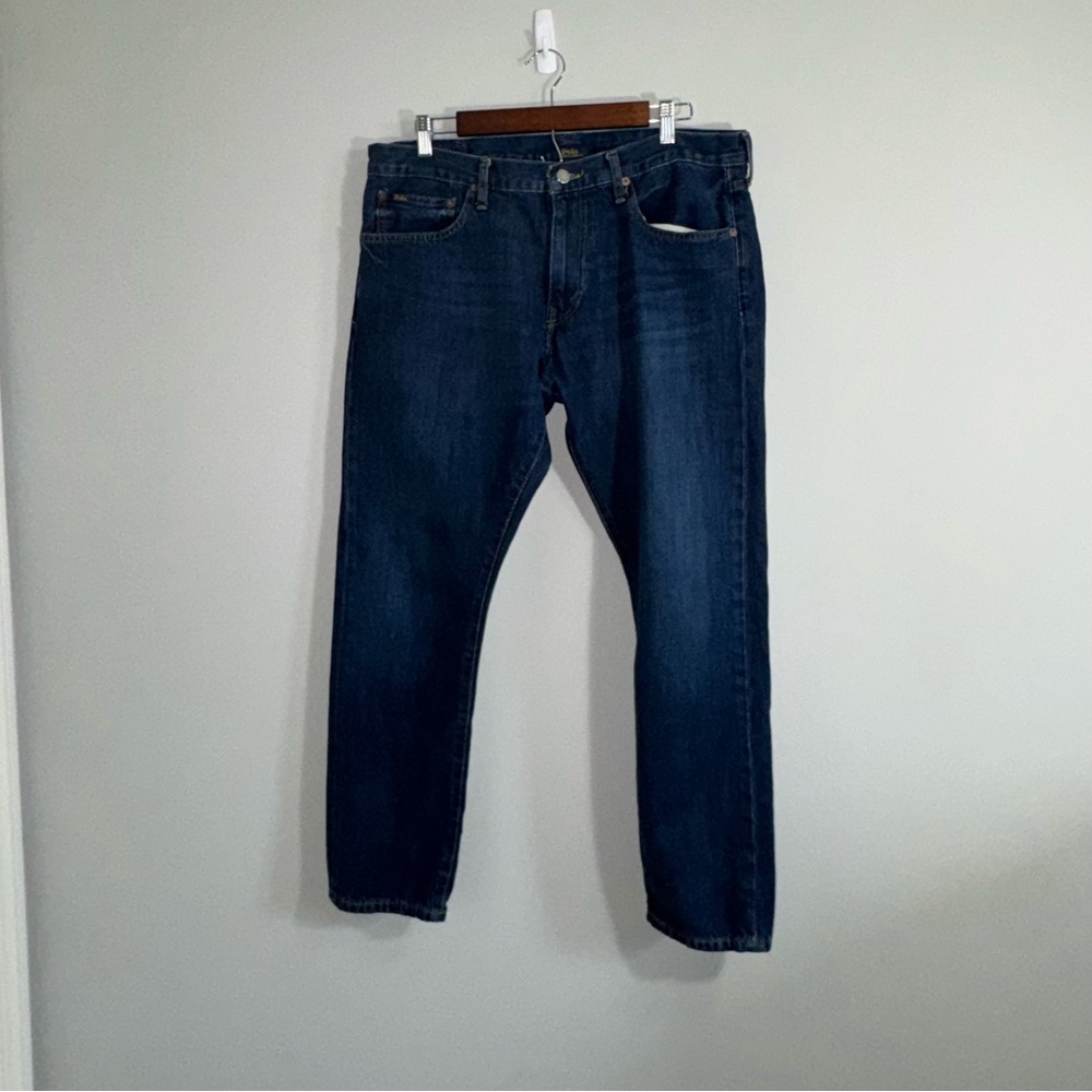 Polo Ralph Lauren Sullivan Slim Men’s Dark Wash Blue Jeans Size 35x30
